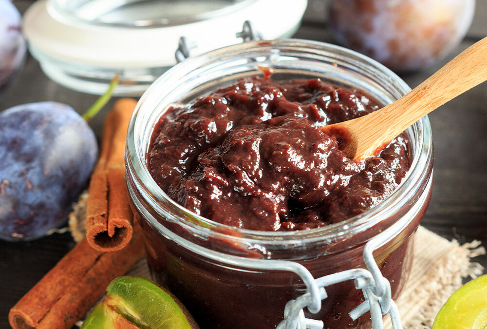 Feines Zwetschgenmus
