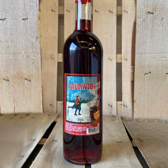 Vin Chaud Glasflasche