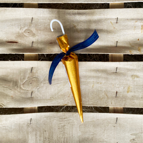 Weihnachtsschirm Gold